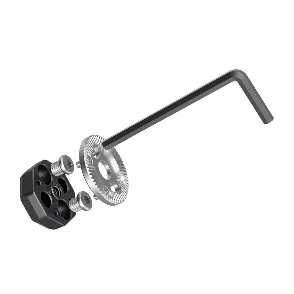 SmallRig Arri Standard Rosette Bolt-On Mount (M6 Thread) SAP2804 - 4
